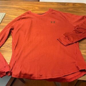 Under Armour Men's Crimson Long Sleeve Tee